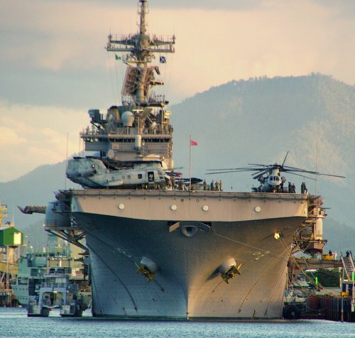 US Navy ship - Cairns